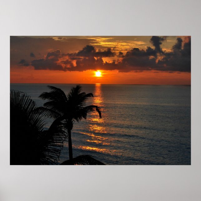 Póster Cancun Sunset (Frente)
