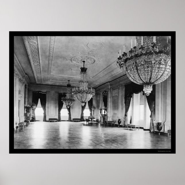 Póster Candelabros de la Casa Blanca de 1903 (Frente)