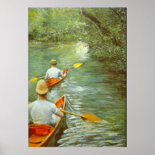 Póster Candeling por Gustave Caillebotte