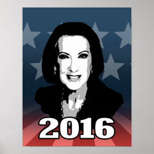 PÓSTER CANDIDATO 2016 DE CARLY FIORINA