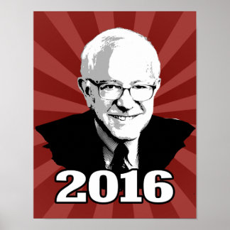 Póster Candidato de BERNIE SANDERS 2016