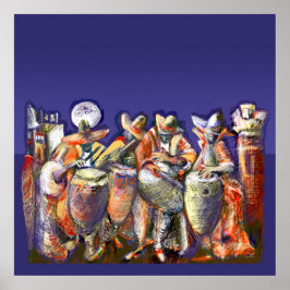 Póster **Candombe 2005**