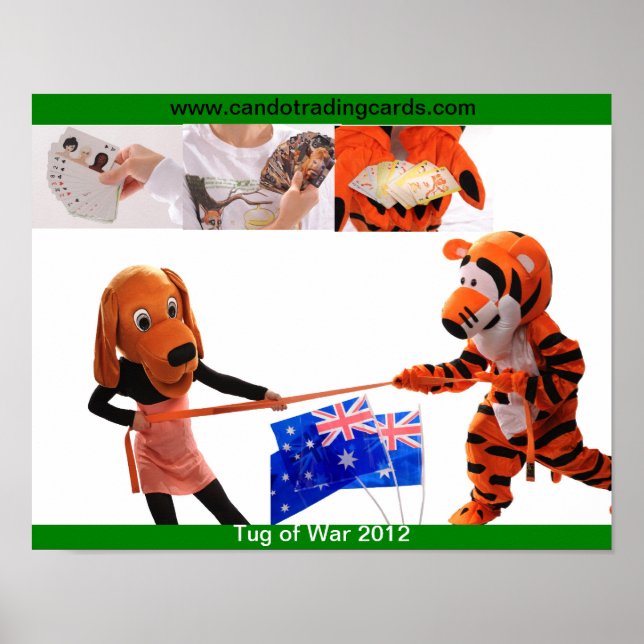 Póster candotradingcards.com poster para la plantilla de  (Frente)