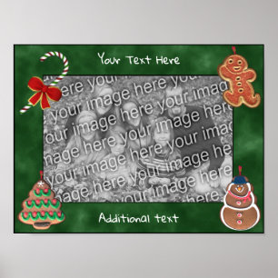 Póster Candy Candy Candy Cookies Vacacionales Crea Tu Pro