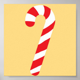 Póster Candy Cane