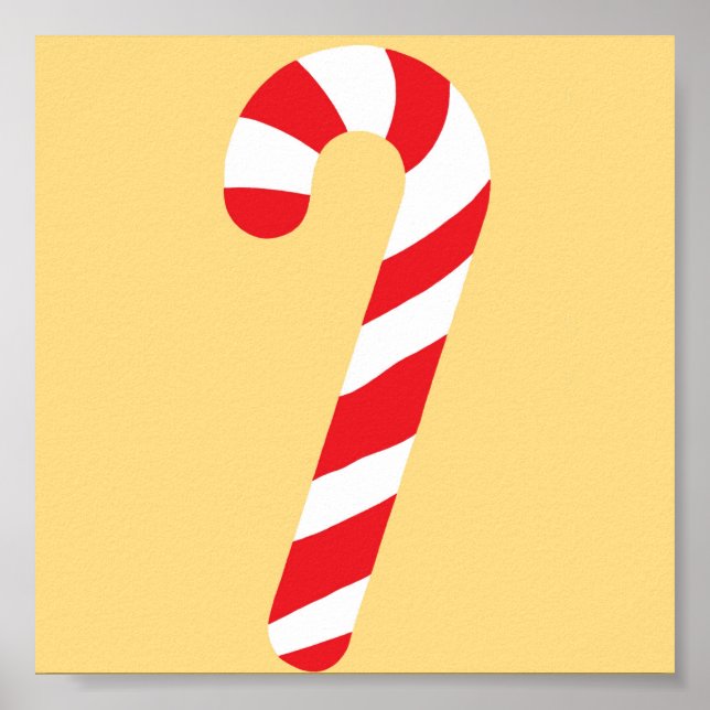 Póster Candy Cane (Frente)