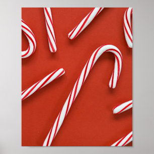 Póster Candy Canes
