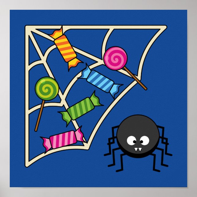 Póster Candy Catcher Spider (Frente)