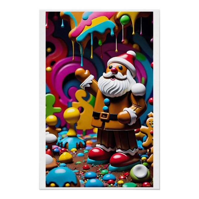 Póster Candy Claus de Santa-Land (Anverso)