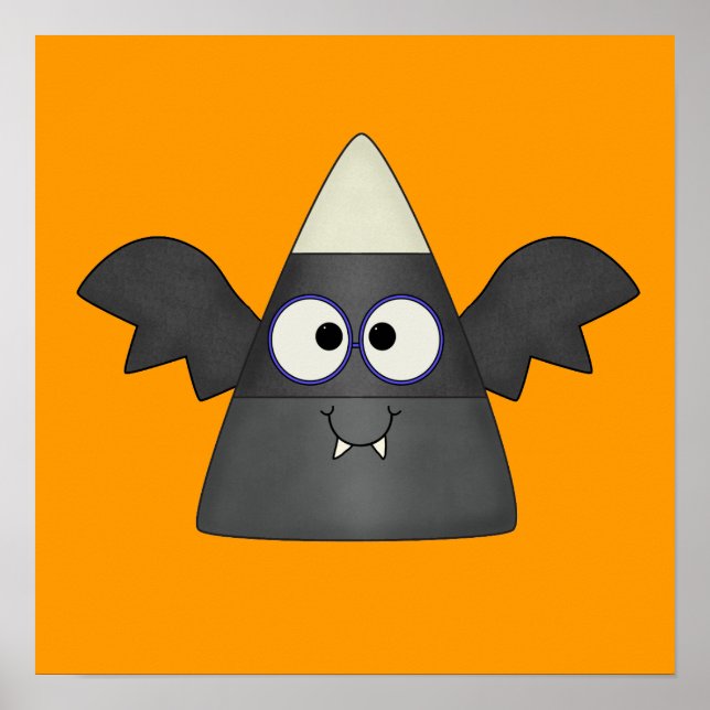 Póster Candy Corn Bat (Frente)