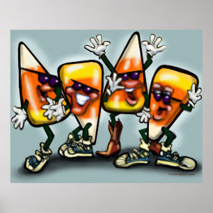 Póster Candy Corn Gang Poster