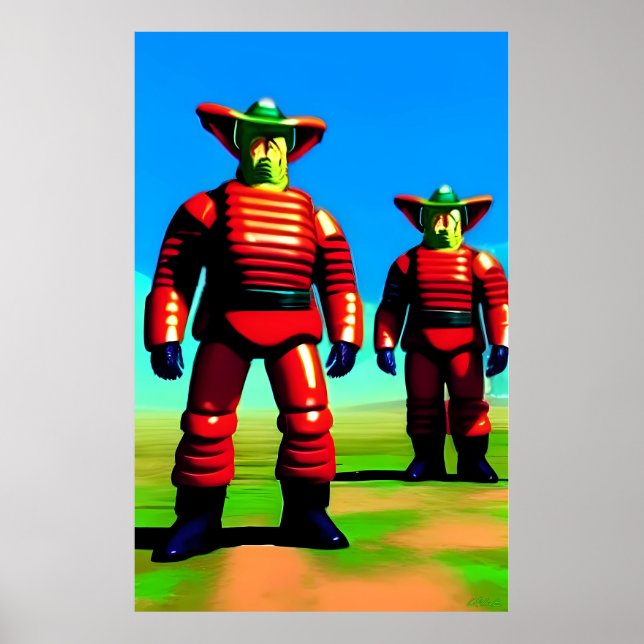 Póster Candy Cowpokes (Frente)