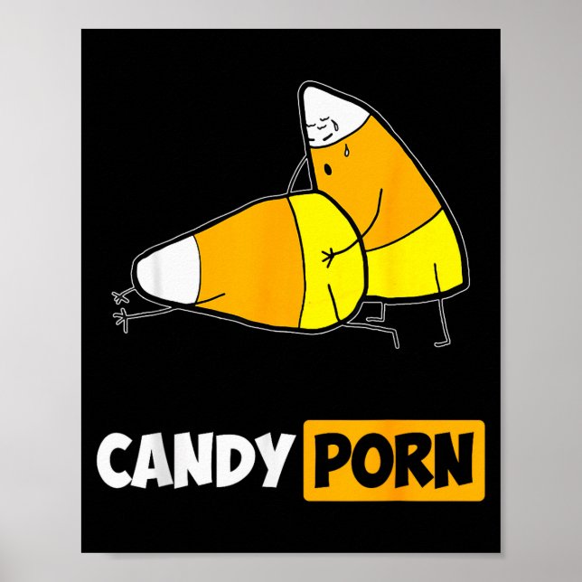 Póster Candy Funny Halloween Men Gift  (Frente)