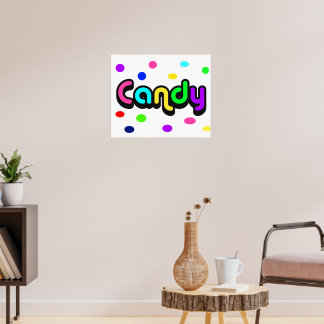 Póster Candy-poster