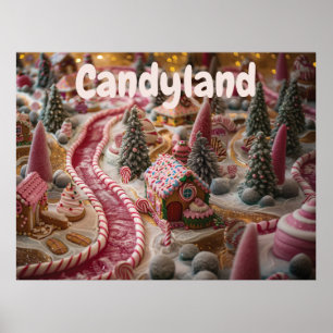 Póster Candyland