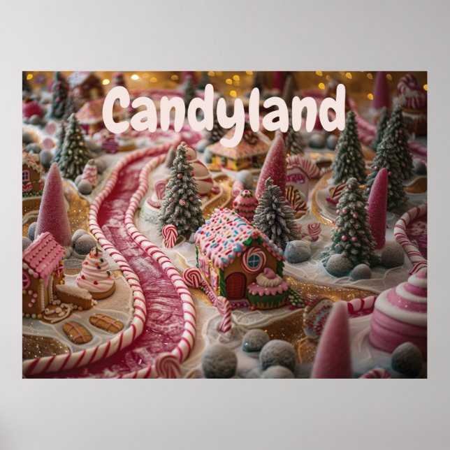 Póster Candyland (Frente)