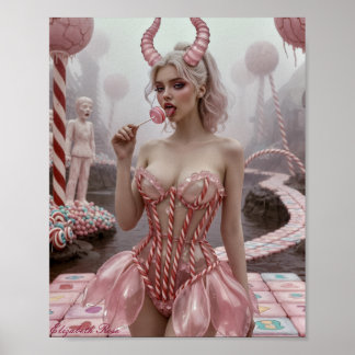 Póster Candyland, Want to Play?