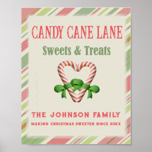 Póster Cane Cane Lane Vintage Family Pastel