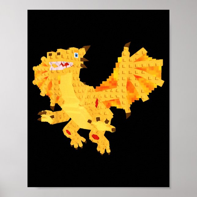 Póster Canelloni de dragón (Frente)