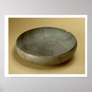 Póster Cañería pintada de terracota, Hastinapur, 800-400