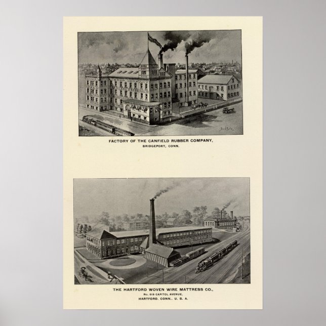 Póster Canfield Rubber Co (Frente)