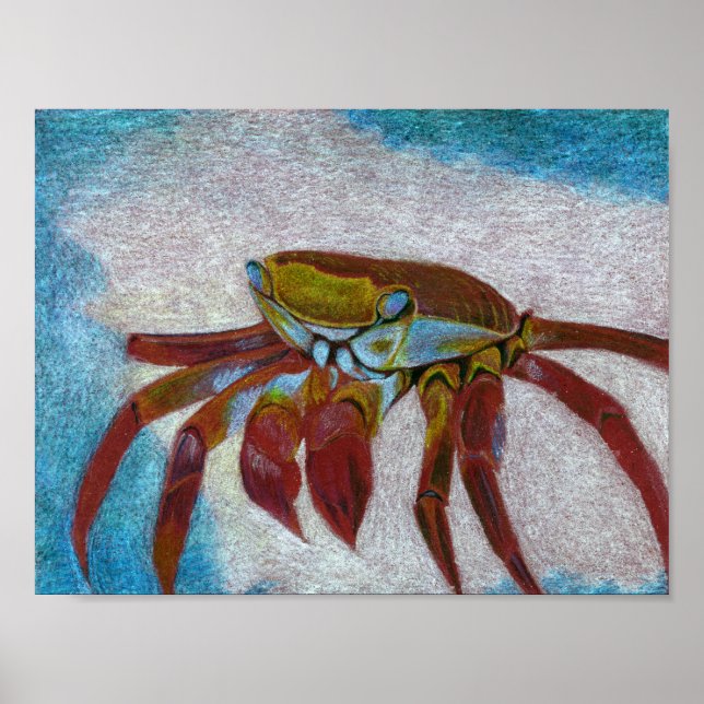 Póster Cangrejo (Frente)