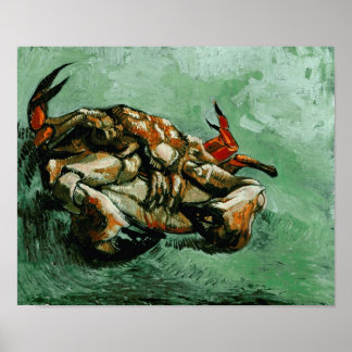 Póster Cangrejo en la espalda (F605) Bella Artes Van Gogh