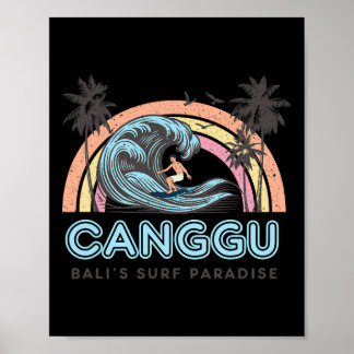 Póster Canguu - Li's Surf Paradise - Indonesia Surfing Fa