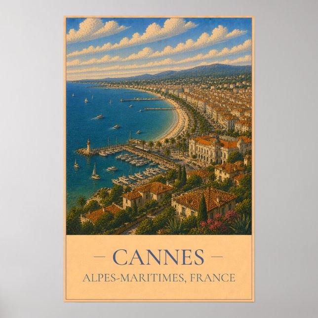 Póster Cannes (Frente)
