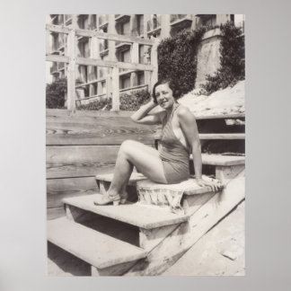 Póster Cannes en los años 30