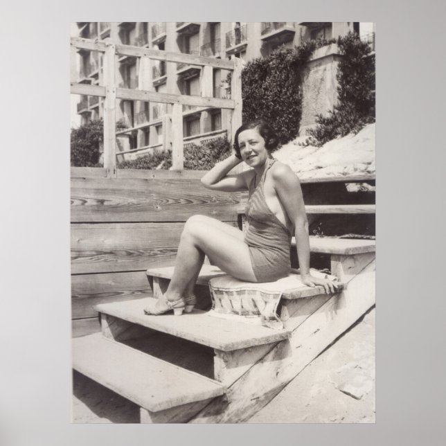 Póster Cannes en los años 30 (Frente)