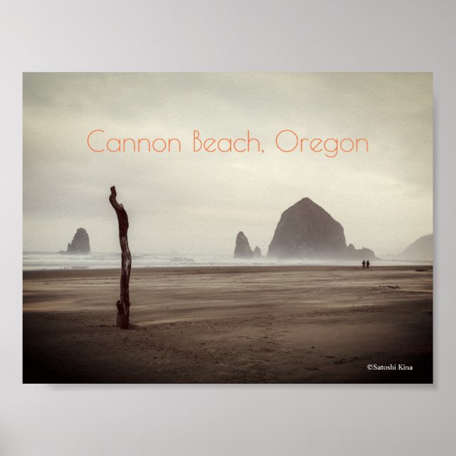 Póster Cannon Beach, Oregon (Frente)