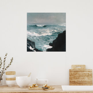 Póster Cannon Rock (1895) Oil On Canvas Poster