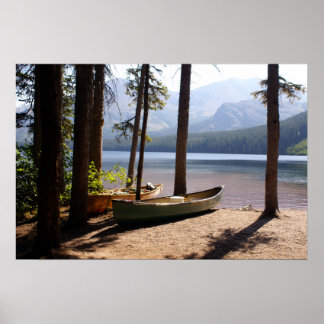 Póster Canoas Listas