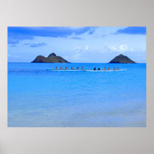 Póster Canoe Paddlers