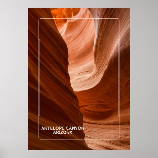 Póster Cañón Antelope, Arizona (Frente)