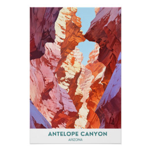 Póster Cañón Antelope, Arizona, América