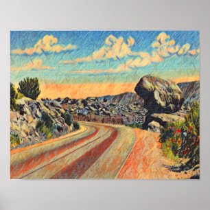 Póster Cañón Balanced Rock Tijeras