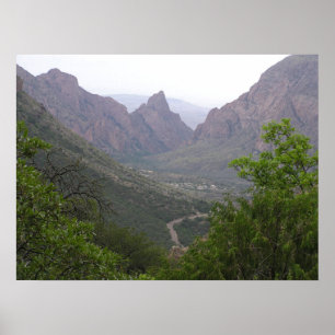 Póster Cañón Big Bend