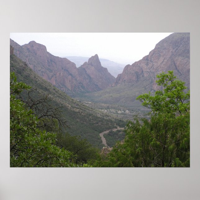 Póster Cañón Big Bend (Frente)