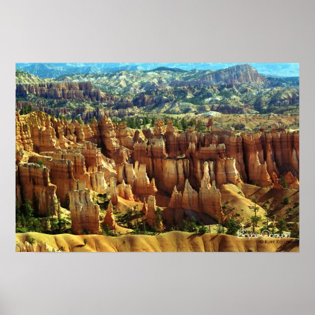 Póster Cañón Bryce 2 (Frente)