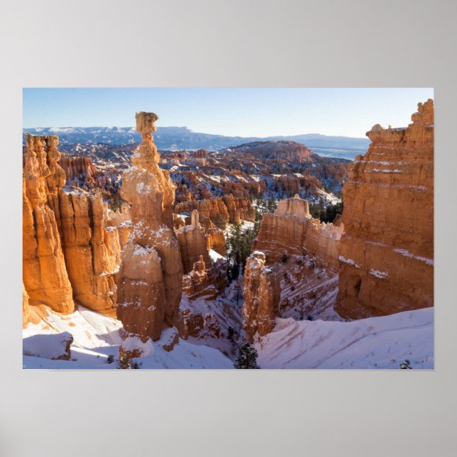 Póster Cañón Bryce, martillo de Thor (Frente)
