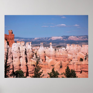 Póster Cañón Bryce y escalera de Escalante