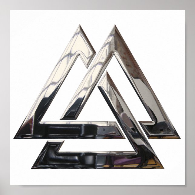 Póster Cañón de aceite - plata (Frente)