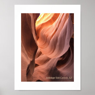 Póster Cañón de la ranura Antelope, Arizona
