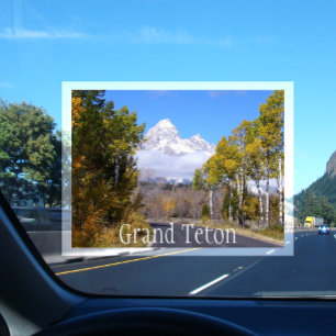 Póster Cañón en cascada, parque nacional del Gran Tetón