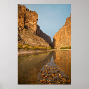 Póster Cañón Santa Elena Y Río Grande Al Amanecer