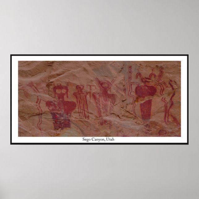 Póster Cañón Sego (Frente)