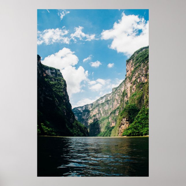 Póster Cañón Sumidero (Frente)