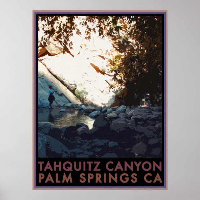Póster Cañón Tahquitz (Frente)